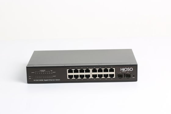 8K MAC Learning ccc ha certificato i porti del commutatore di Access di Ethernet di AC110V 18