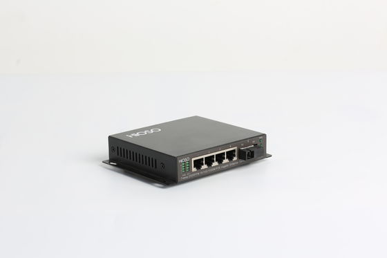 Commutatore nero di gigabit del porto di DC48V 1550nm 5 con la gestione di web