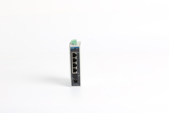 5 porti Rj45 1 commutatore di Ethernet della ferrovia di 1000M Fx Port Din, commutatore di Poe del supporto di baccano