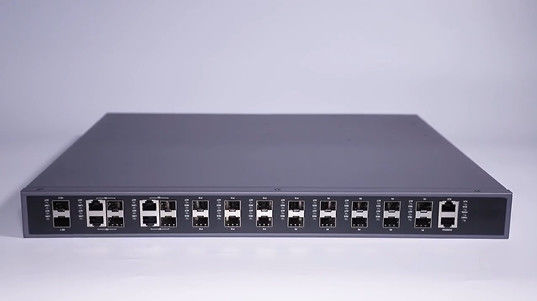 MACKINTOSH statico OLT di aggregazione 64K di collegamento in fibra, supporto 128 Ontario di OLT GPON