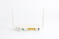 Soluzione dei porti FTTH FTTO del Fe CATV rf Wifi EPON ONU 4 dell'intelaiatura di plastica HA404WT 1 GE +3