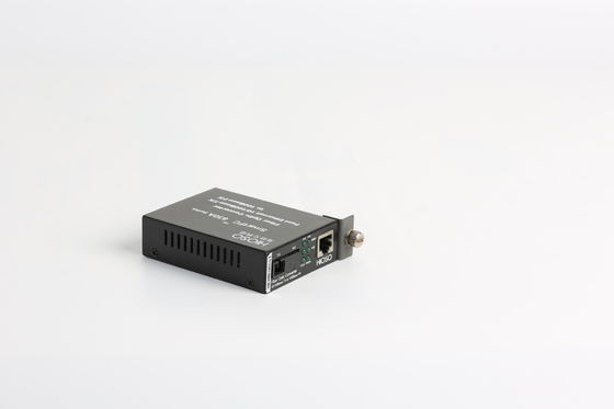 convertitore di media della fibra di 2W AC220V, fibra al convertitore Rj45 intelligente