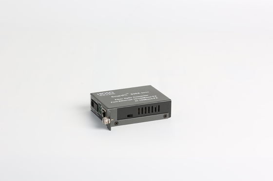convertitore di media della fibra di 2W AC220V, fibra al convertitore Rj45 intelligente