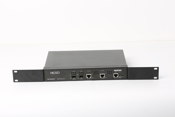 Gestione a fibra ottica di sostegno di attrezzatura dei porti della soluzione OLT EPON 2PON di FTTX