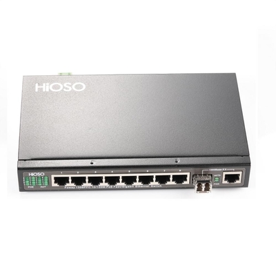 Porti della rete 8 del commutatore di Ethernet di Poe con un porto combinato DC48V da 1 gigabit